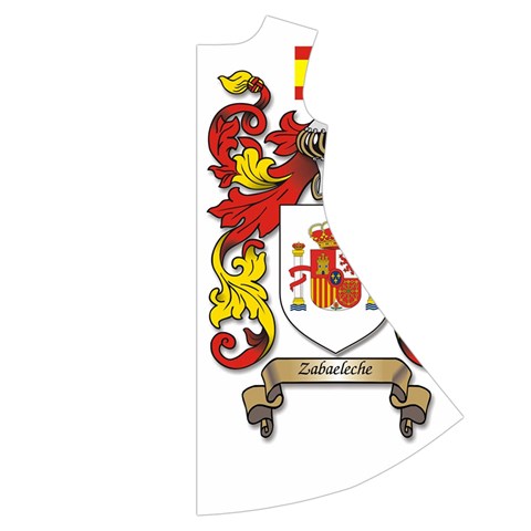 Zabaeleche Coat of Arm Short Sleeve V Back Right