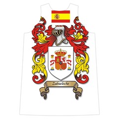 Zabaeleche Coat of Arm Shoulder Cutout Velvet One Piece from ArtsNow.com Back