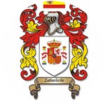 Zabaeleche Coat of Arm Wooden Puzzle Round