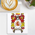 Zabaeleche Coat of Arm UV Print Square Tile Coaster 