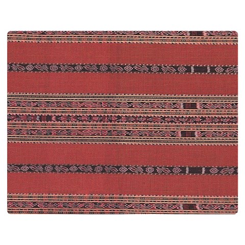 IKAT075 Double Sided Flano Blanket (Medium) from ArtsNow.com 60 x50  Blanket Back