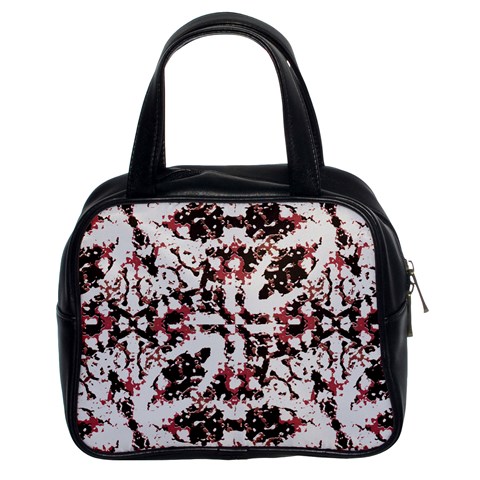 Texture Mosaic Abstract Design Classic Handbag (Two Sides) from ArtsNow.com Front