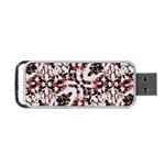 Texture Mosaic Abstract Design Portable USB Flash (One Side)