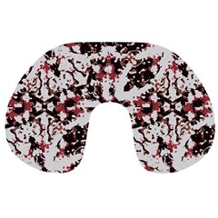 Texture Mosaic Abstract Design Travel Neck Pillow from ArtsNow.com Back