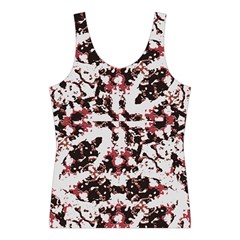 Texture Mosaic Abstract Design Sport Tank Top  from ArtsNow.com Front