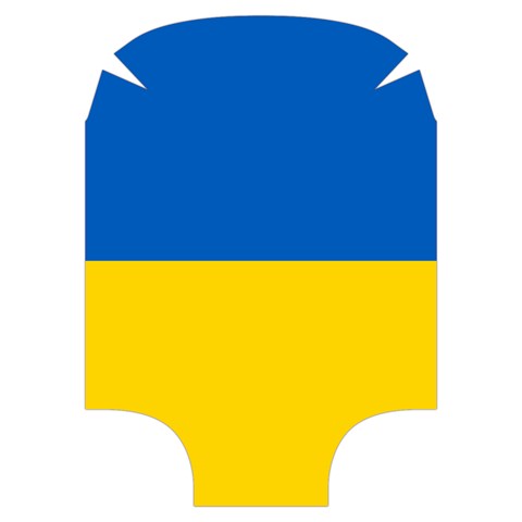 Flag of Ukraine Luggage Cover (Medium) from ArtsNow.com Front