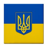 Flag Of Ukraine Coat Of Arms Face Towel