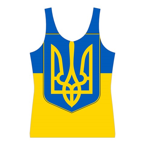 Flag Of Ukraine Coat Of Arms Sport Tank Top  from ArtsNow.com Front
