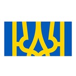 Coat of Arms of Ukraine Satin Wrap