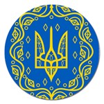 Coat of Arms of Ukraine, 1918-1920 Magnet 5  (Round)