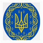 Coat of Arms of Ukraine, 1918-1920 Medium Glasses Cloth (2 Sides)