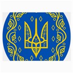 Coat of Arms of Ukraine, 1918-1920 Large Glasses Cloth