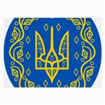 Coat of Arms of Ukraine, 1918-1920 Large Glasses Cloth (2 Sides)