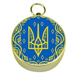 Coat of Arms of Ukraine, 1918-1920 Gold Compasses