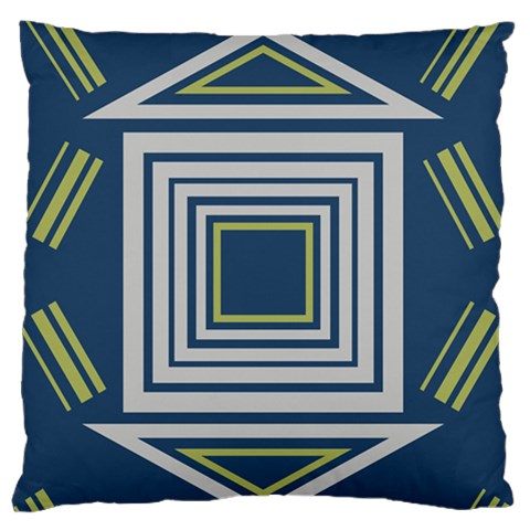 Abstract pattern geometric backgrounds   Large Flano Cushion Case (One Side) from ArtsNow.com Front