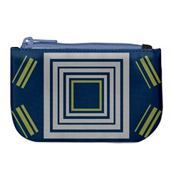 Abstract pattern geometric backgrounds   Large Coin Purse from ArtsNow.com Front