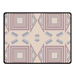 Abstract pattern geometric backgrounds   Double Sided Fleece Blanket (Small) 