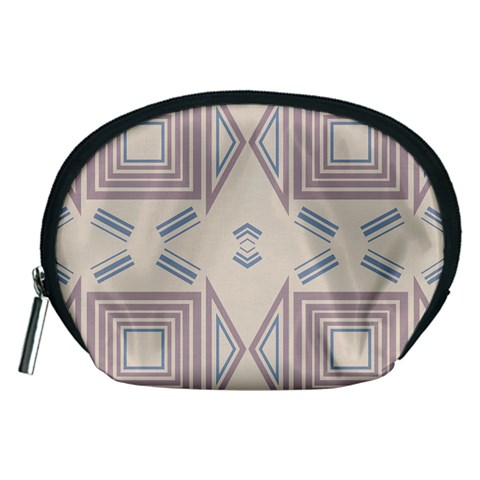 Abstract pattern geometric backgrounds   Accessory Pouch (Medium) from ArtsNow.com Front