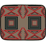 Abstract pattern geometric backgrounds   Fleece Blanket (Mini)