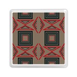 Abstract pattern geometric backgrounds   Memory Card Reader (Square)