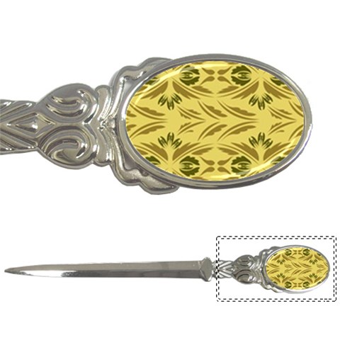 Folk flowers print Floral pattern Ethnic art Letter Opener from ArtsNow.com Front