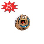 Bulldog-cartoon-illustration-11650862 1  Mini Magnets (100 pack) 
