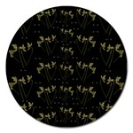 Exotic Snow Drop Flowers In A Loveable Style Magnet 5  (Round)