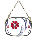 Folk flowers print Floral pattern Ethnic art Chain Purse (One Side)