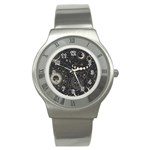 Magic-patterns Stainless Steel Watch