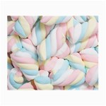 Rainbow-cake-layers Marshmallow-candy-texture Small Glasses Cloth (2 Sides)