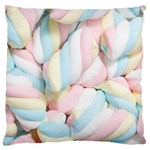 Rainbow-cake-layers Marshmallow-candy-texture Standard Flano Cushion Case (Two Sides)