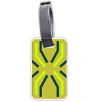 Abstract pattern geometric backgrounds   Luggage Tag (one side)