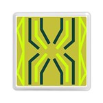 Abstract pattern geometric backgrounds   Memory Card Reader (Square)