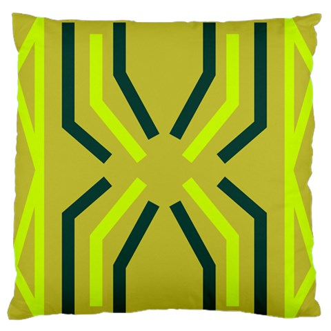 Abstract pattern geometric backgrounds   Standard Flano Cushion Case (One Side) from ArtsNow.com Front