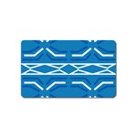 Abstract pattern geometric backgrounds   Magnet (Name Card)