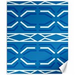 Abstract pattern geometric backgrounds   Canvas 8  x 10 