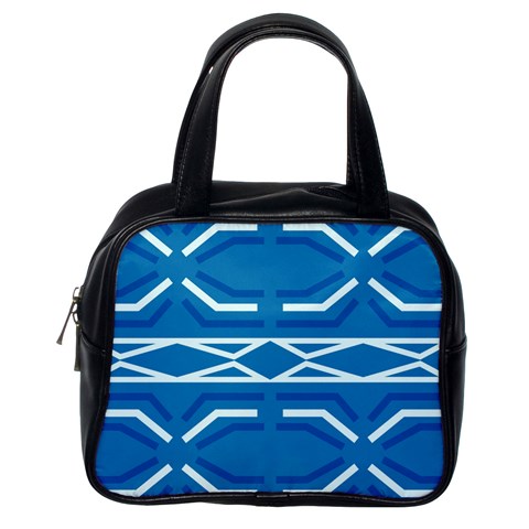 Abstract pattern geometric backgrounds   Classic Handbag (One Side) from ArtsNow.com Front