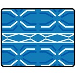 Abstract pattern geometric backgrounds   Fleece Blanket (Medium) 