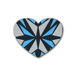 Abstract pattern geometric backgrounds   Rubber Coaster (Heart)