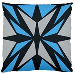 Abstract pattern geometric backgrounds   Standard Flano Cushion Case (Two Sides)