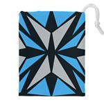 Abstract pattern geometric backgrounds   Drawstring Pouch (4XL)