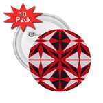 Abstract pattern geometric backgrounds   2.25  Buttons (10 pack) 