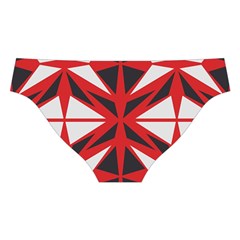 Abstract pattern geometric backgrounds   Cross Back Hipster Bikini Set from ArtsNow.com Back Under