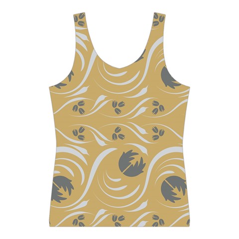 Folk flowers print Floral pattern Ethnic art Sport Tank Top  from ArtsNow.com Front