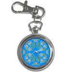 Floral folk damask pattern  Key Chain Watches