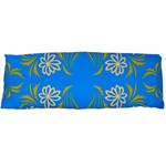 Floral folk damask pattern  Body Pillow Case (Dakimakura)