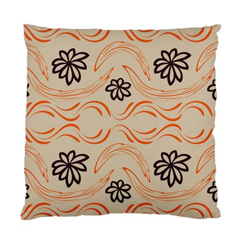 Folk flowers print Floral pattern Ethnic art Standard Cushion Case (One Side) from ArtsNow.com Front