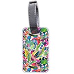 Floral Luggage Tag (two sides)