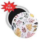 Flowers Pattern 2.25  Magnets (10 pack) 