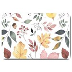 Flowers Pattern Large Doormat 